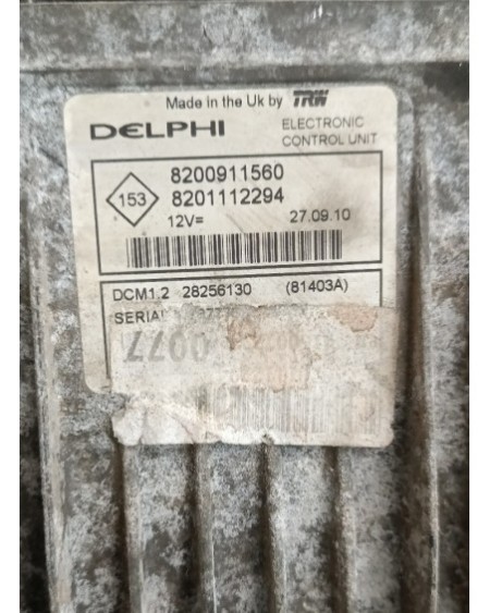 Calculateur Delphi DCM1.2