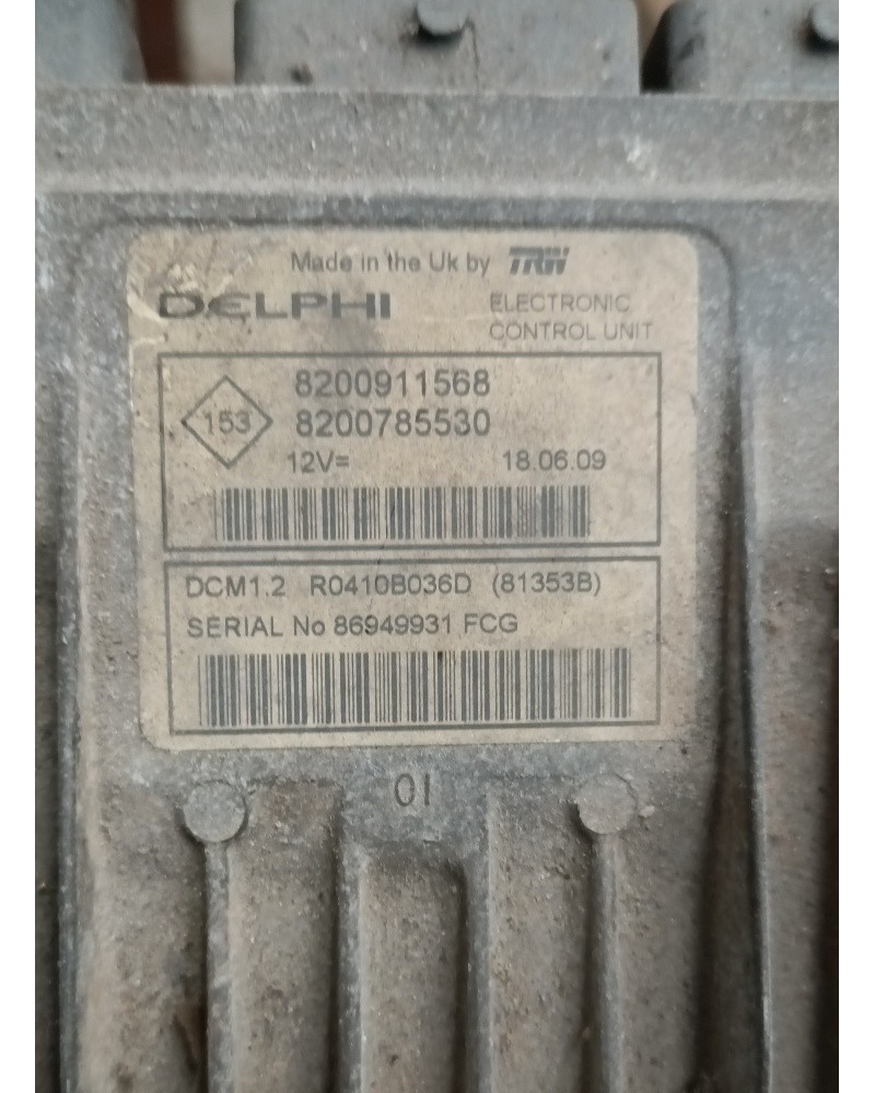 Calculateur Delphi DCM1.2