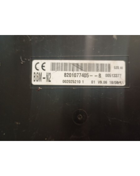 Boîtier Habitacle BCM-N2 Renault Mégane 3 / Scénic 3 - Réf: 8201077405