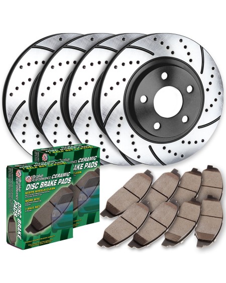 Pack Freinage Avant/Arrière Performance Jaguar XF non R version avec etrier brembo