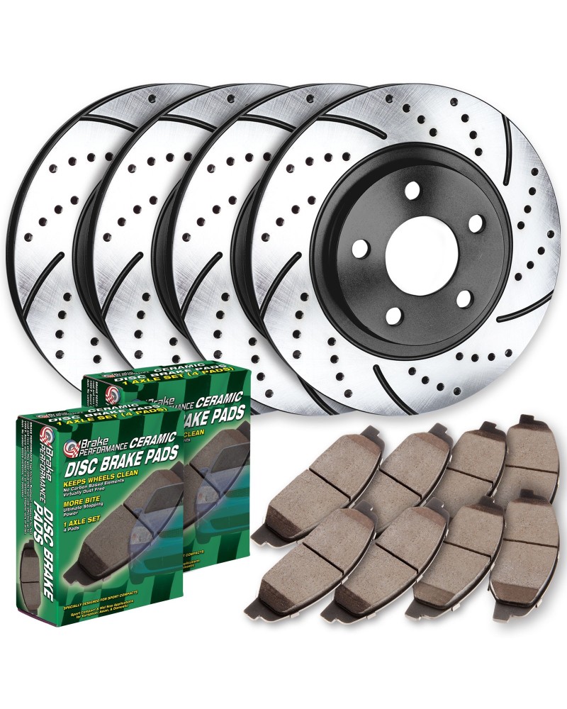 Pack Freinage Avant/Arrière Performance Jaguar XF non R version avec etrier brembo