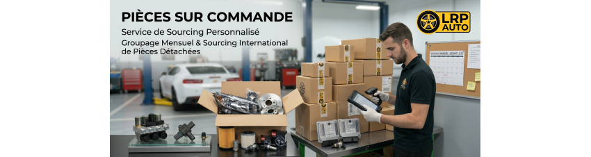 Pièces sur Commande & Groupage Mensuel